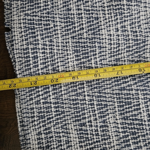 Banana Republic Blue and White Pencil Skirt - Picture 3 of 5